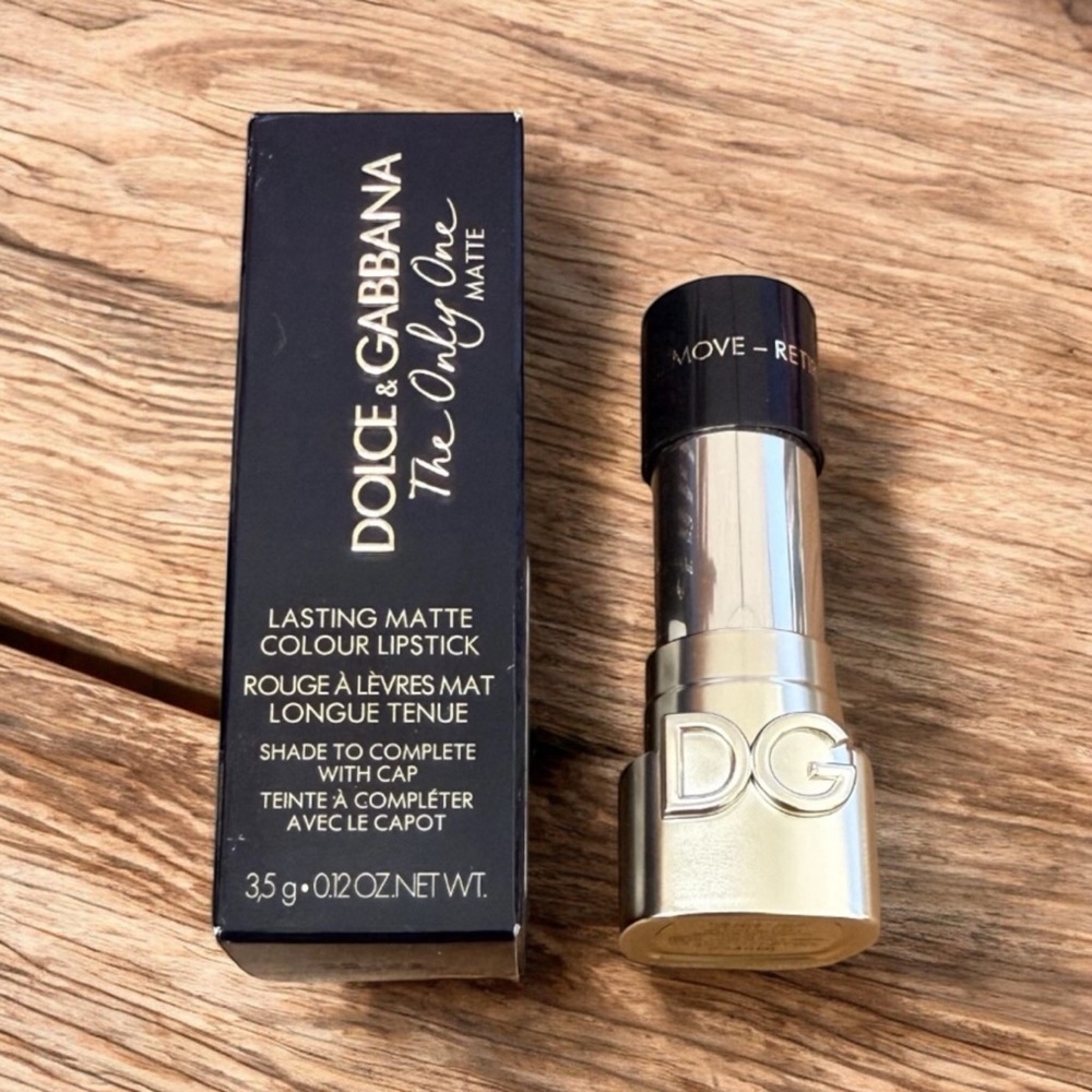 Dolce&Gabbana The Only One Matte Lipstick 520 Coral Sunrise NEW IN BOX